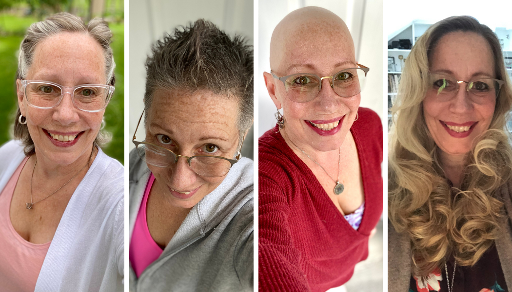 Nancy Throughout her Cancer Journey