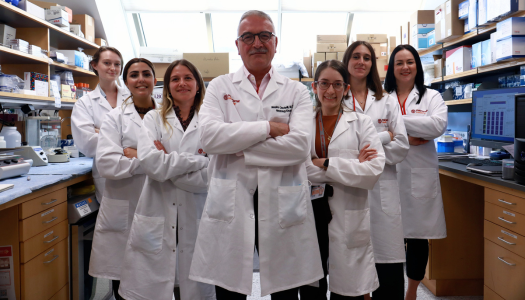 Massimo Cristofanilli Lab Photo