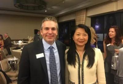 gala3 Pictured: David Arons, CEO of NBTS (left) and Dr. Sujuan Ba