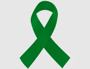 Emerald Green Liver Cancer Ribbon
