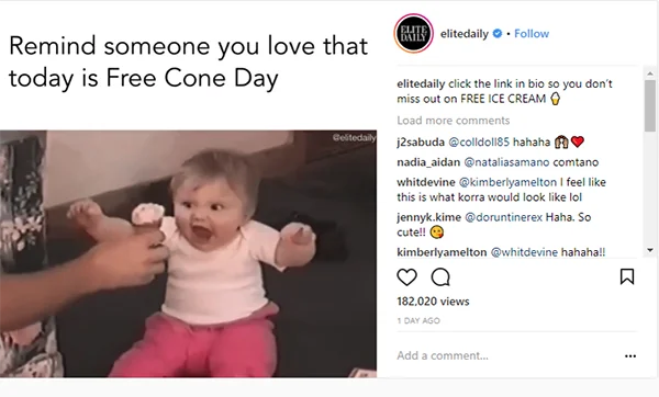 Free Cone Day 