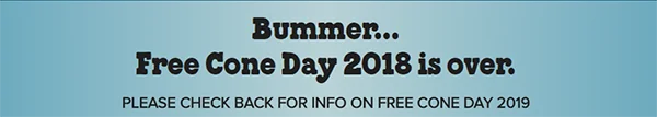 Free Cone Day