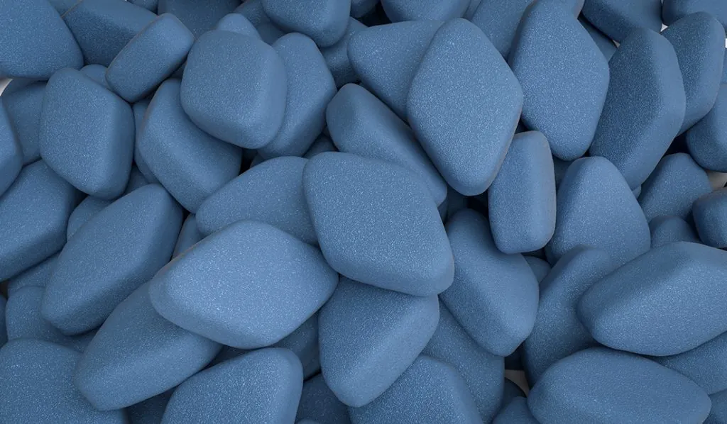 Could a small, daily dose of Viagra reduce colorectal cancer risk? blue pills