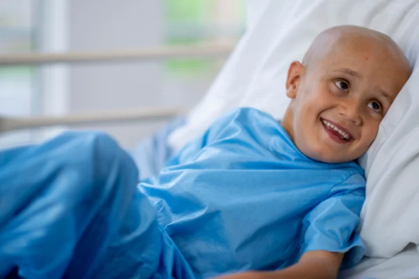 pediatric cancer patient in hospital