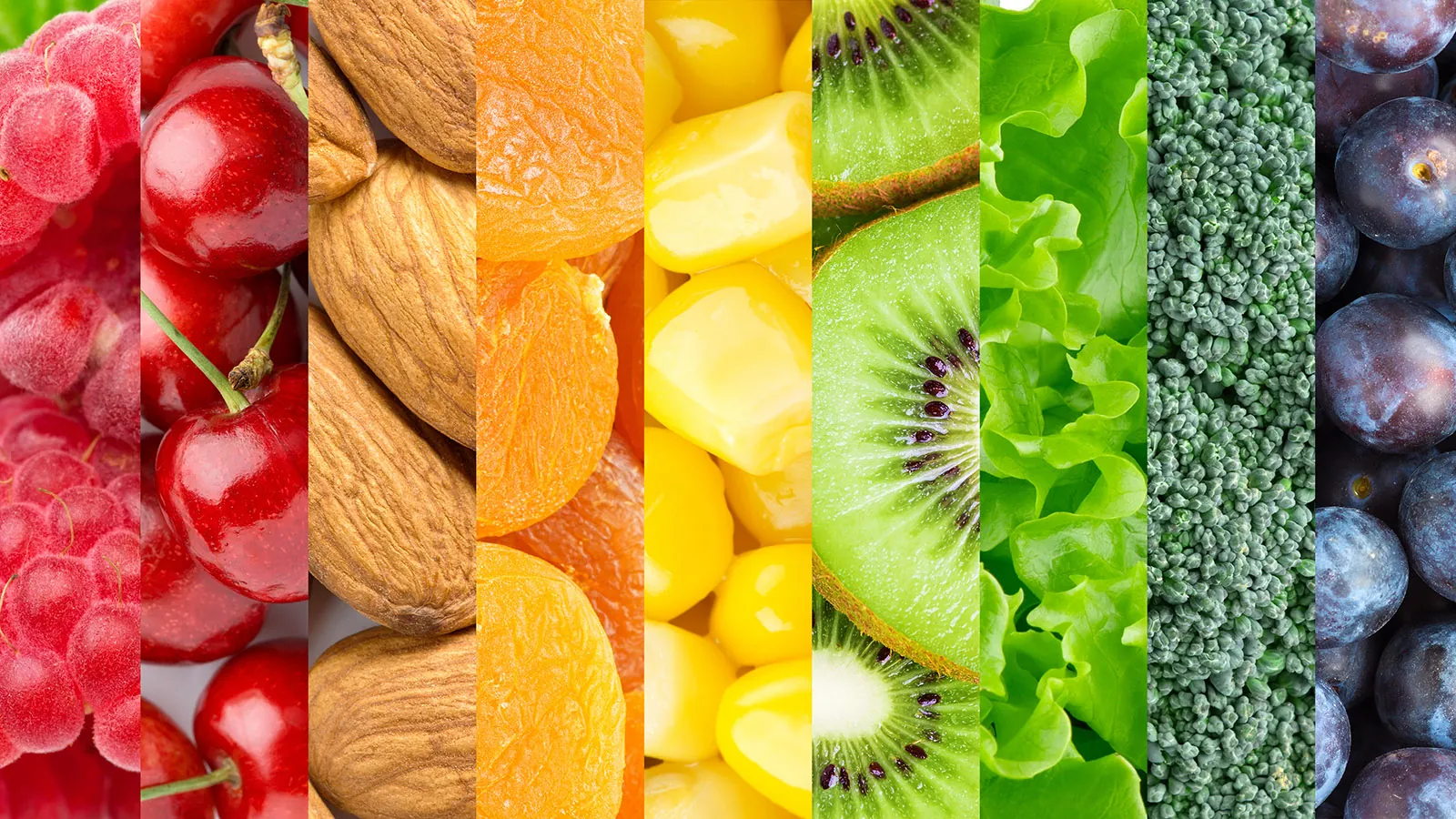 Healthy Foods.Rainbow.Background HPB