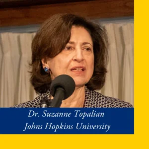Dr. Suzanne Topalian Speaking at Conference