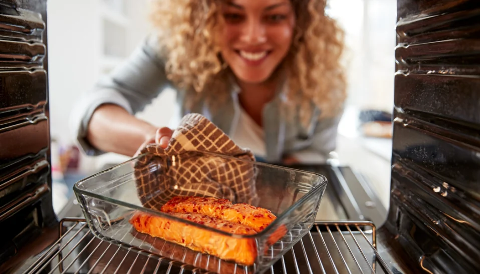 Baking Salmon