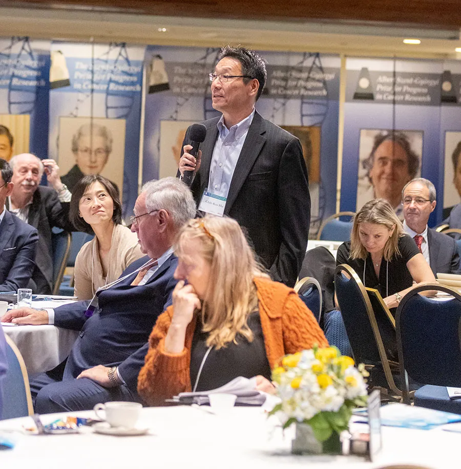 Audience Member Asks a Question