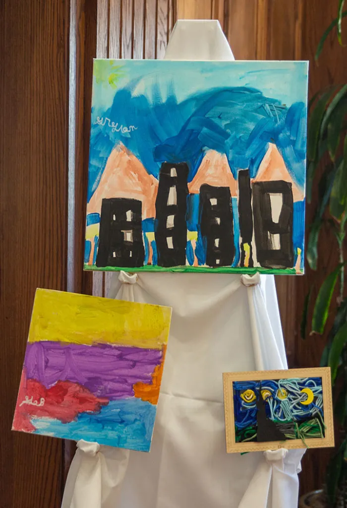 Artwork by Emery and Greyson Banovich