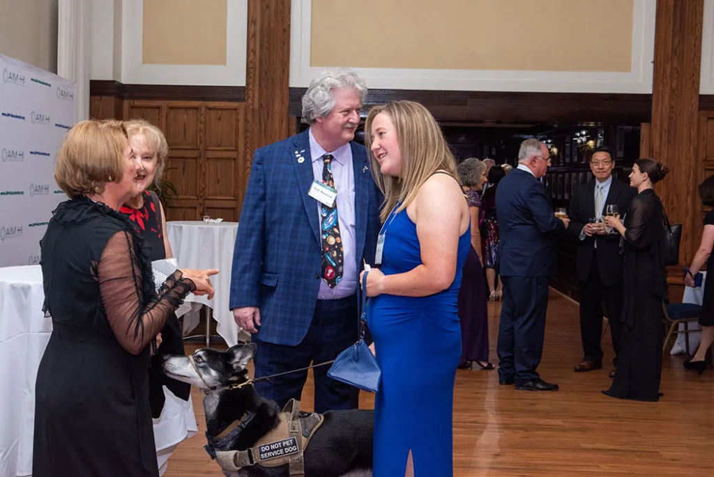 Guests Mingle at the 2022 Global Summit Cocktail Party