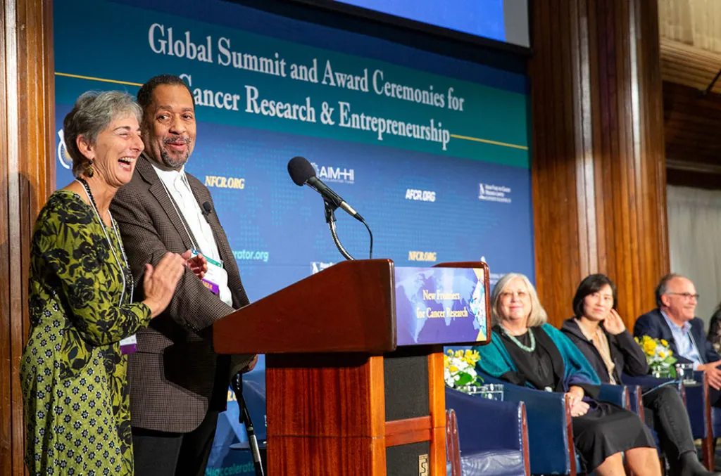 Jennifer Grandis and Courtney Houchen