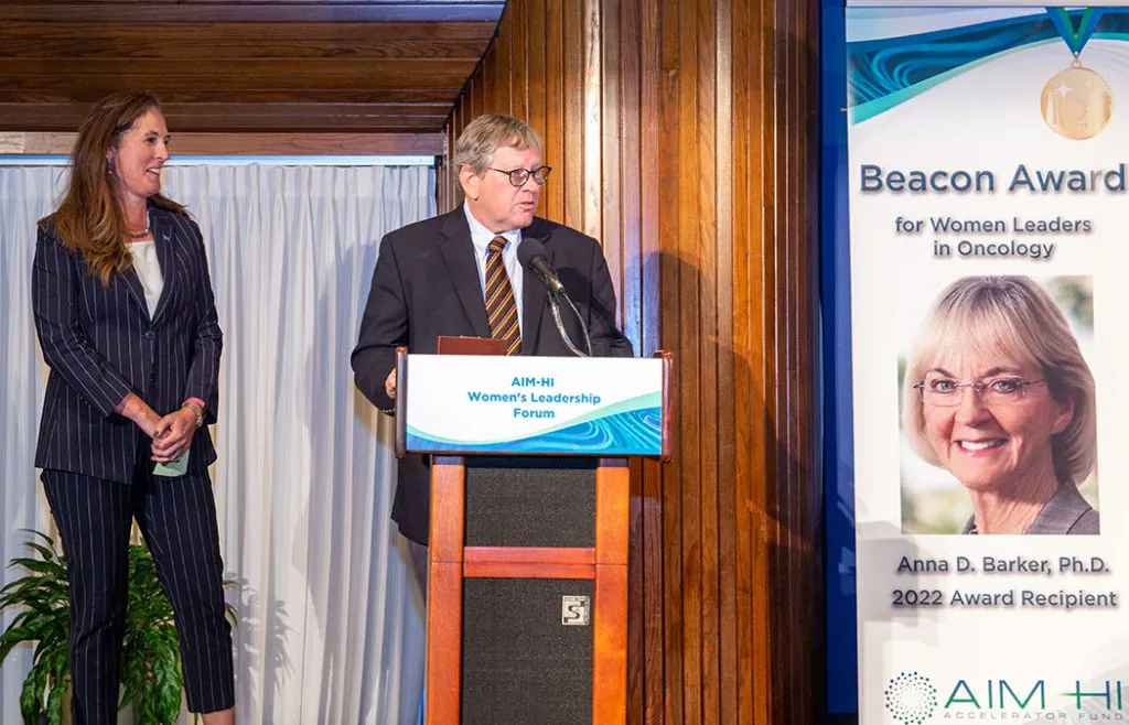 Karen Knudsen and Web Cavenee