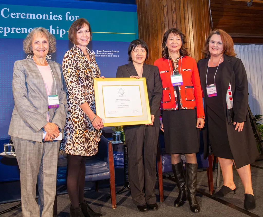 Pamela Garzone, Johanna Webb, ?, Sujuan Ba and Dimitra Georganopoulou