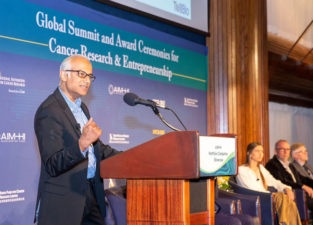 Pritesh Gandhi, PharmD, CEO of TellBio