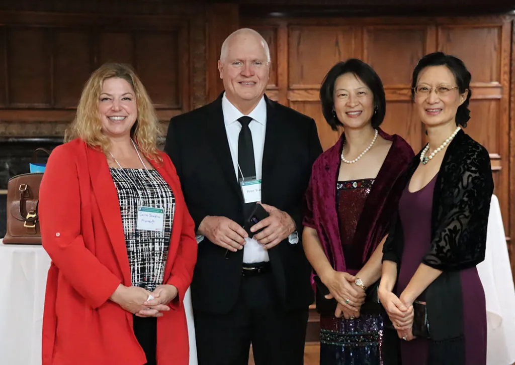 Attendees enjoy cocktail hour before the Szent-Györgyi Prize Award Ceremony