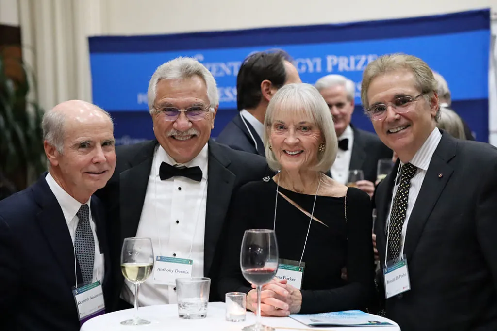 Attendees enjoy cocktail hour before the Szent-Györgyi Prize Award Ceremony