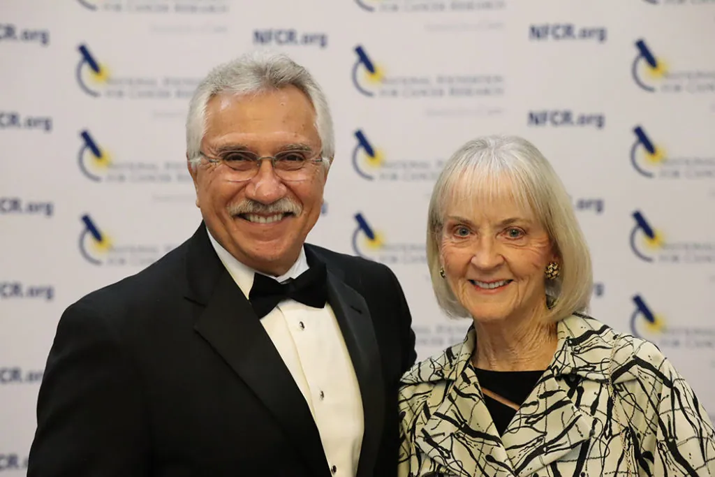 Anna D Barker with Husbabnd