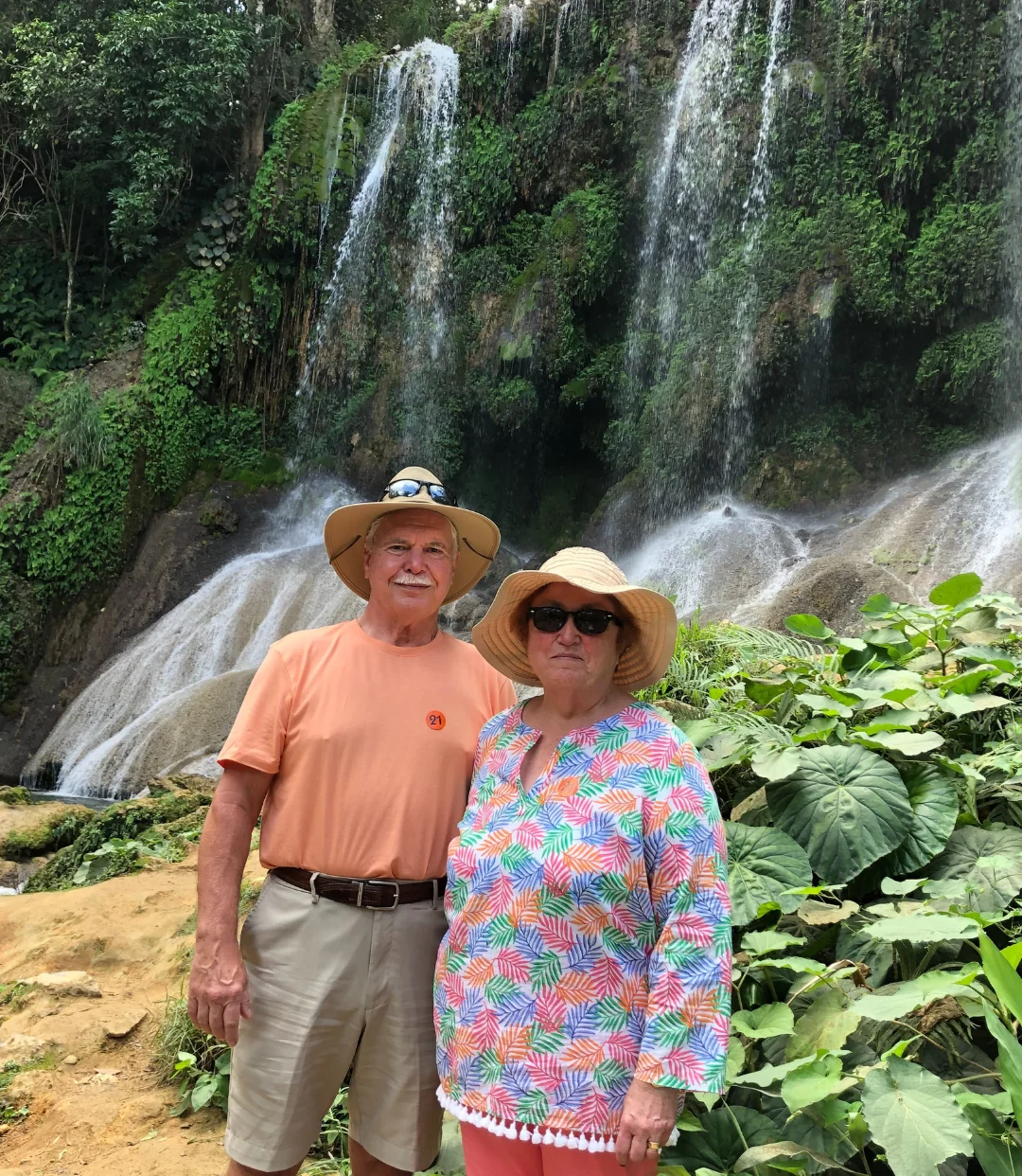 Tom and Bernadette crop Tom and Bernadette