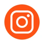 orange instagram icon