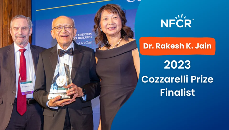 Dr. Rakesh K. Jain 2023 Cozzarelli Prize Finalist