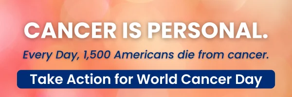 cancer is personal.